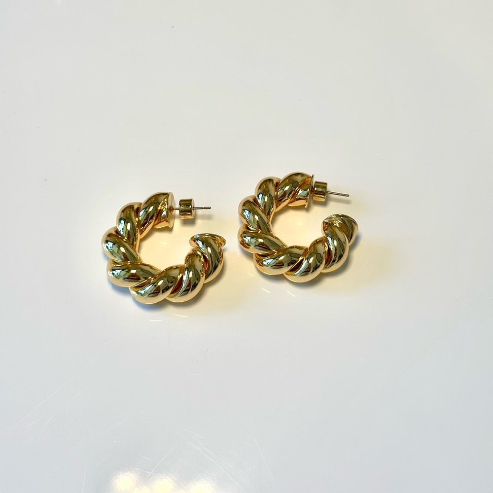 New Eclatant Soleil Hoops - Picture 8 of 16